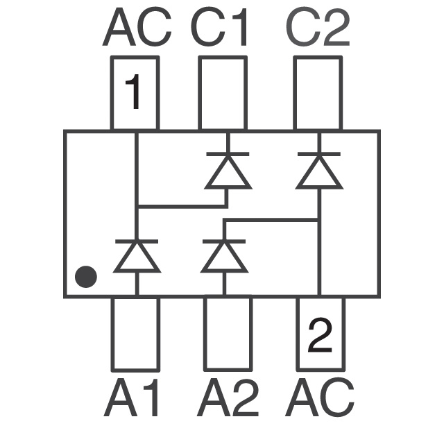 BAV99BRW-7-F Diodes Incorporated  Dioden - Gleichrichter - Arrays